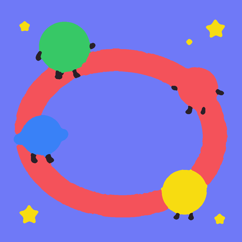 Kleurrijke Planeten afbeelding 3