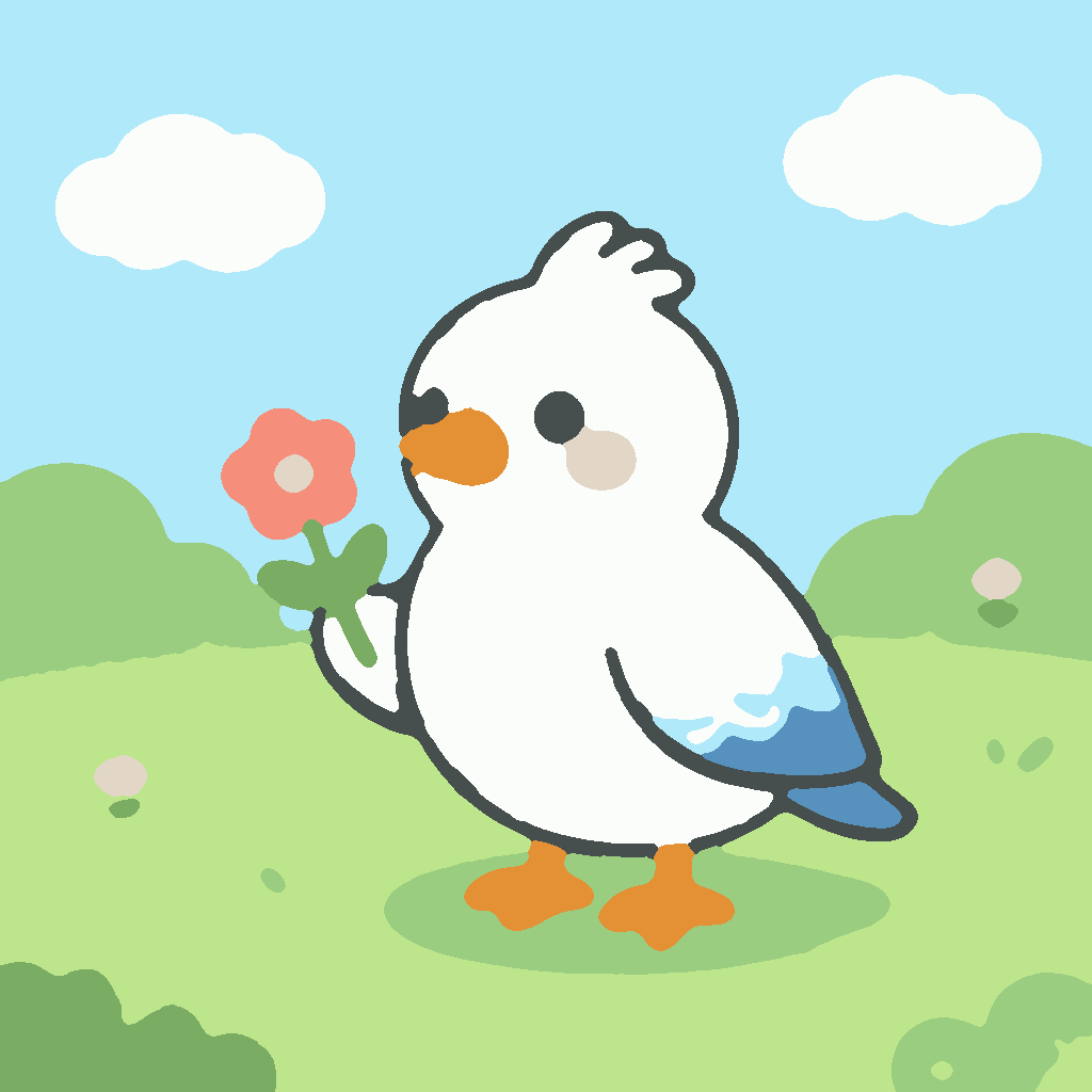 Vogelpop in de Zon afbeelding 3