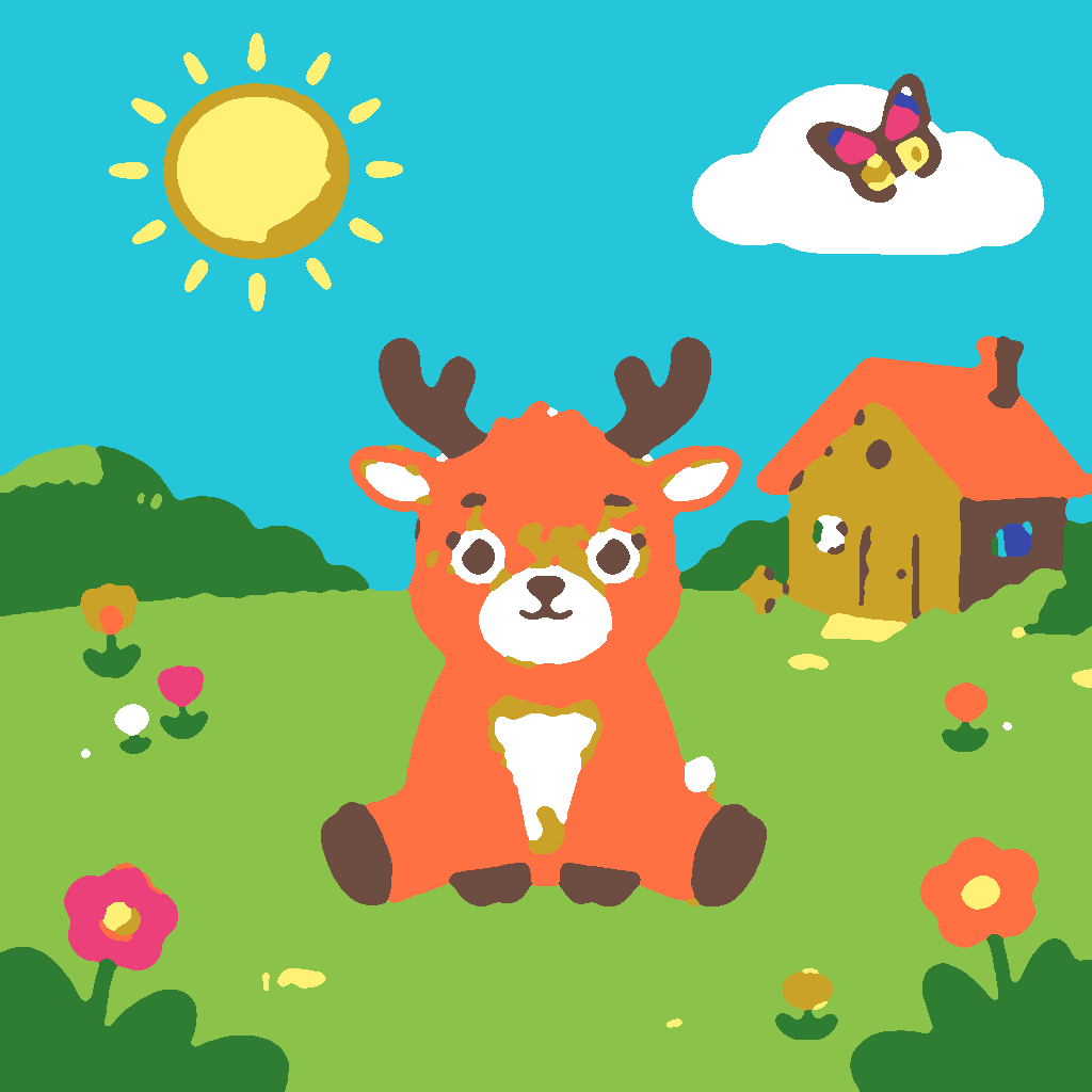 Speelend Beestje Kleurplaat afbeelding 3