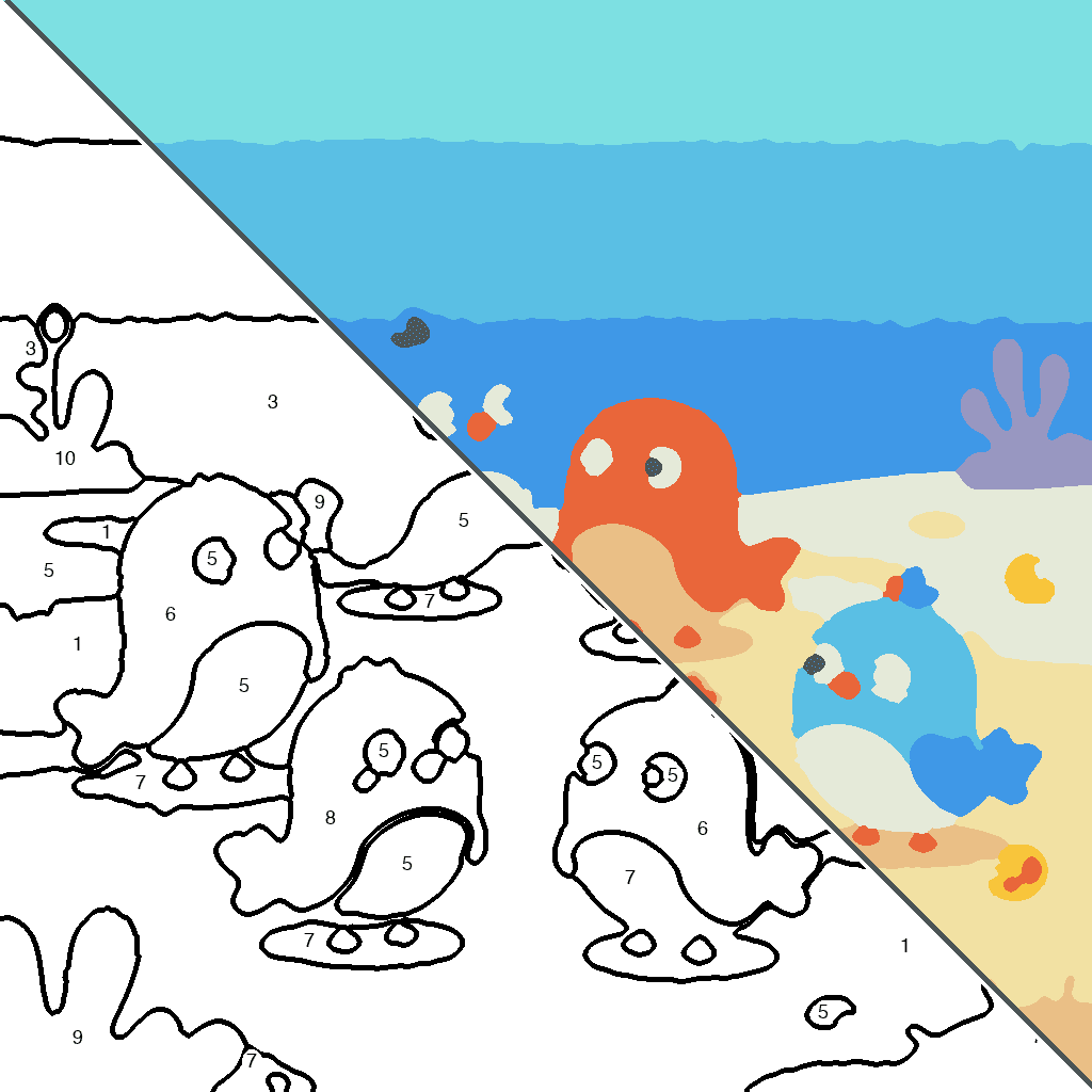 Kleurrijke Dolfijnen