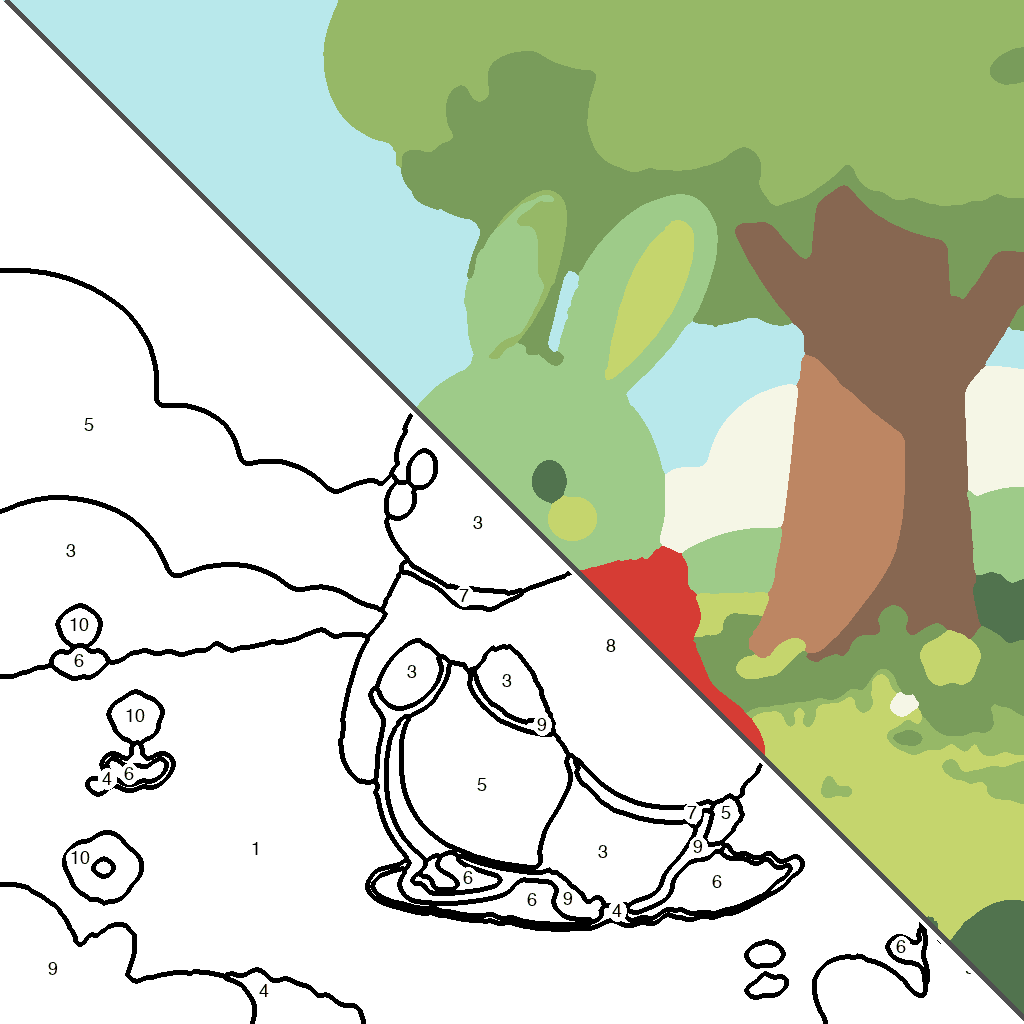 Konijn in Zonnestralen