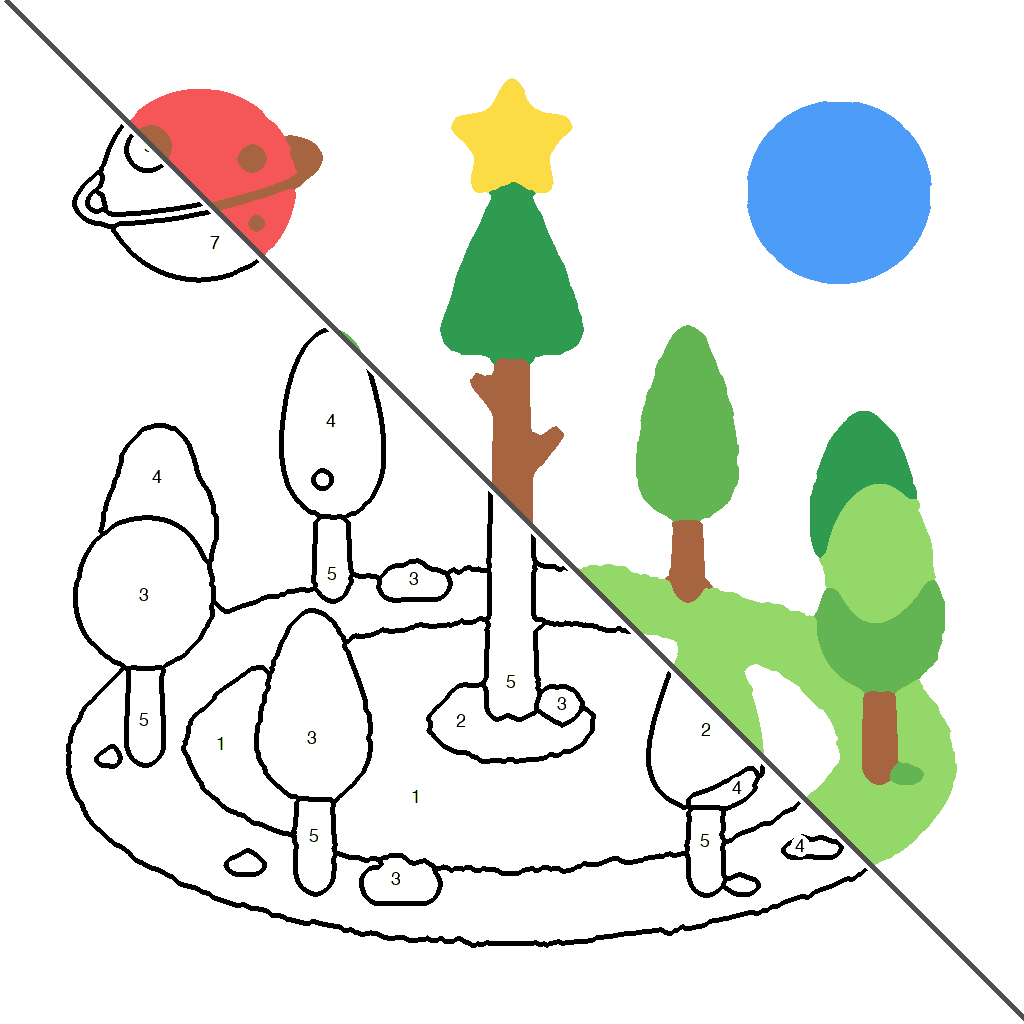 Rood, Blauw, Groen in Ruimtepark