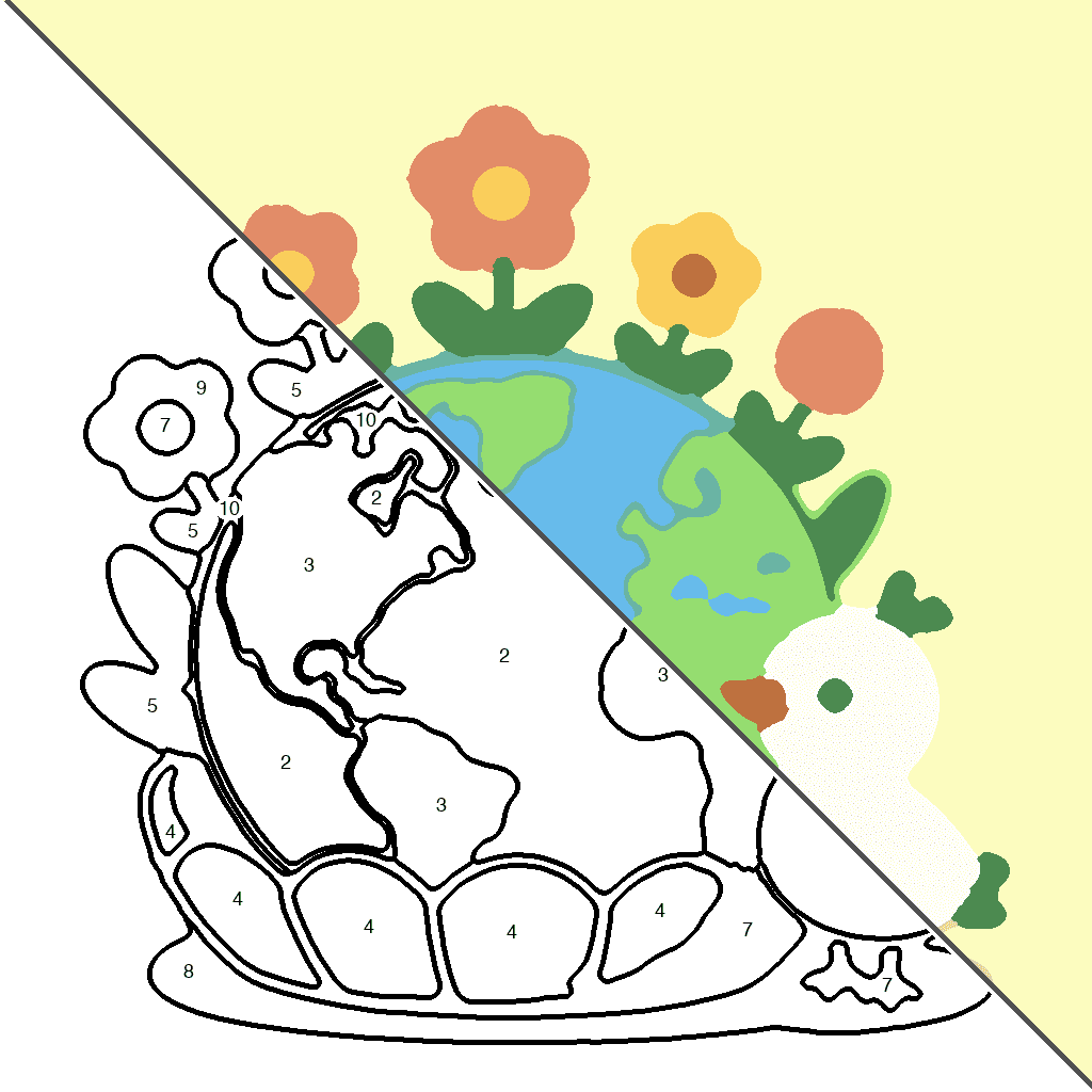 Kleurrijk Ruimtegarten