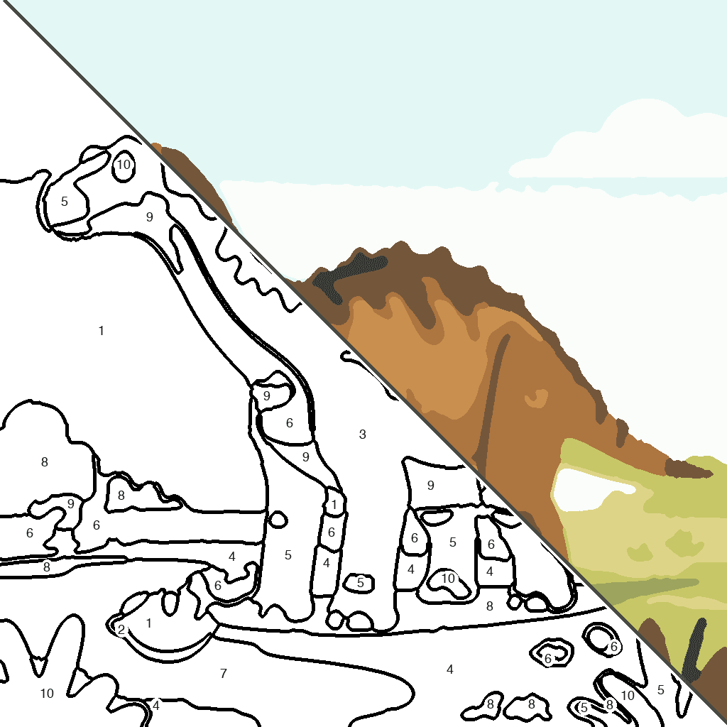 Ankylosaurus in het Moeras