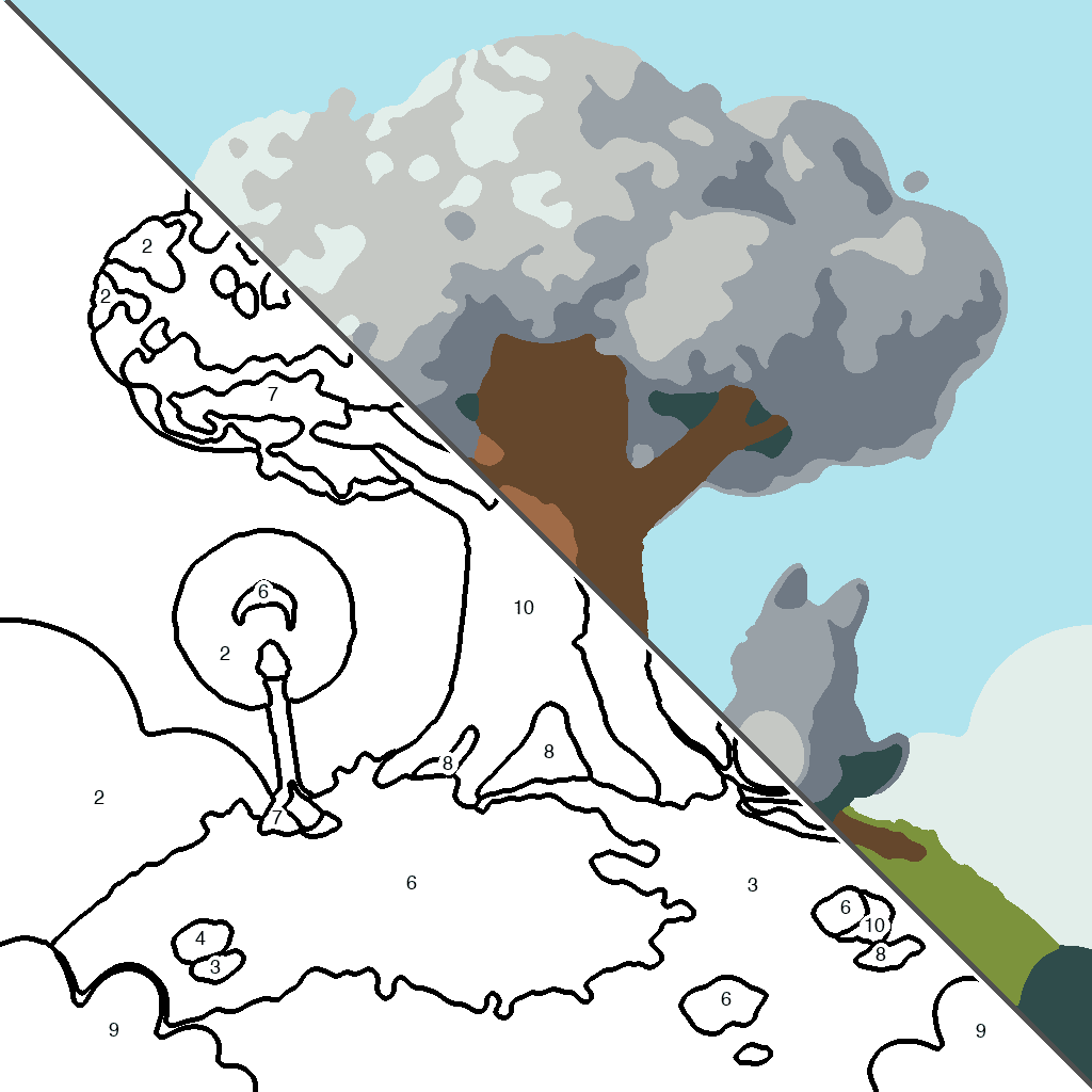 Magisch Dier en Wolk