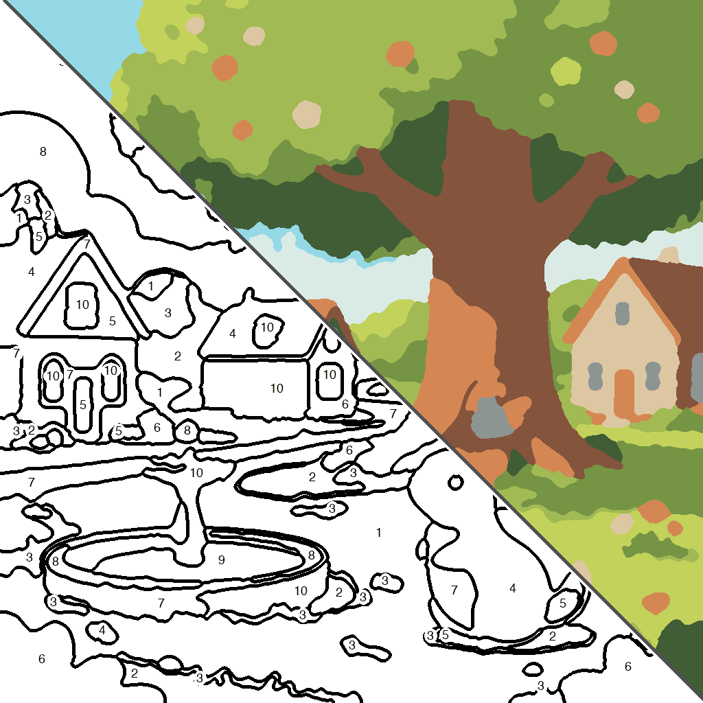 Dorp met Magisch Dier