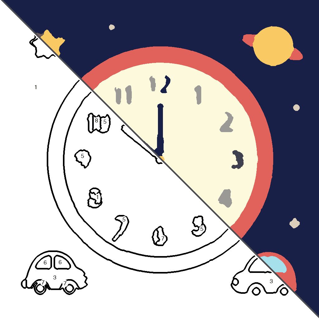 Sterrenklok Speel met Licht