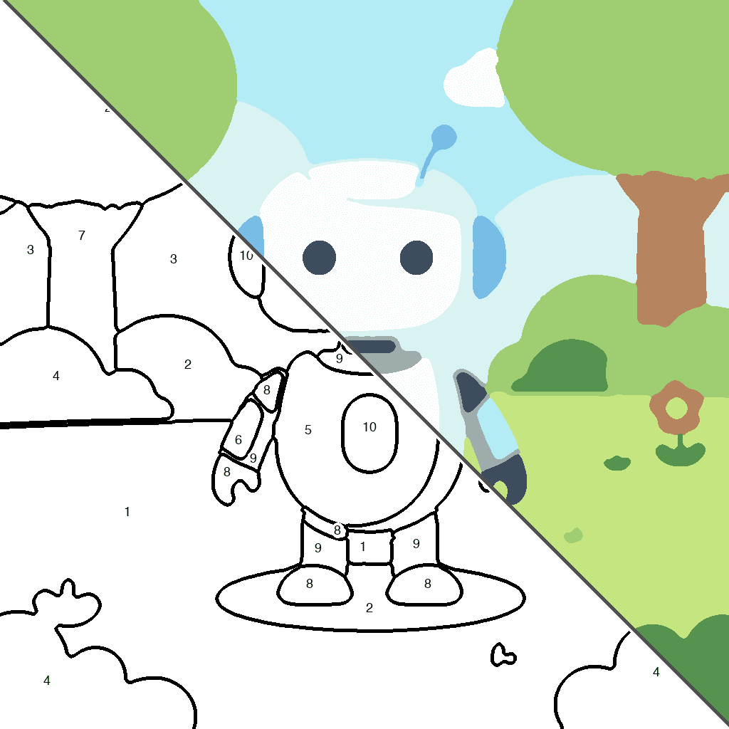 Robot in Speelplaats