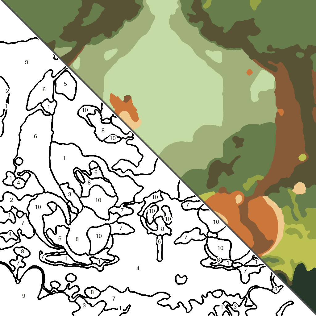 Magisch Bos Kleurplaat kleurplaat