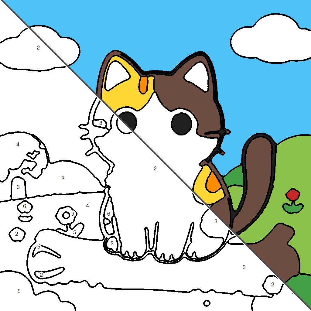 Leuke Kat Kleurplaat kleurplaat