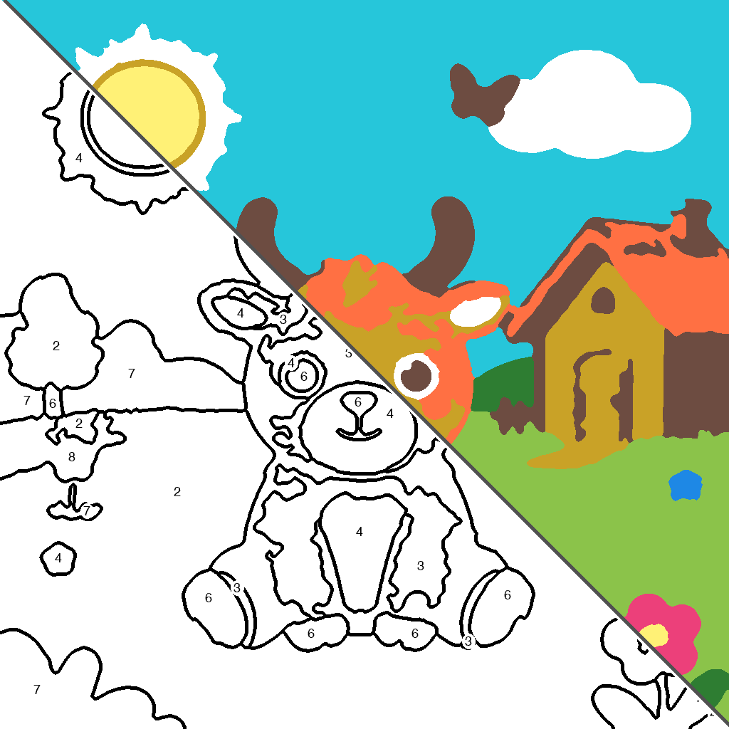 Schattige Beer Kleurplaat kleurplaat