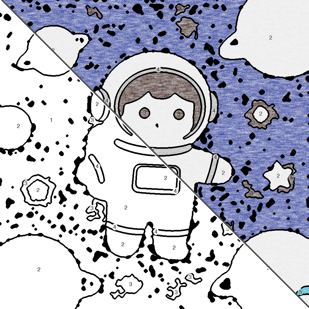 Ruimte-avontuur Kleurplaat kleurplaat